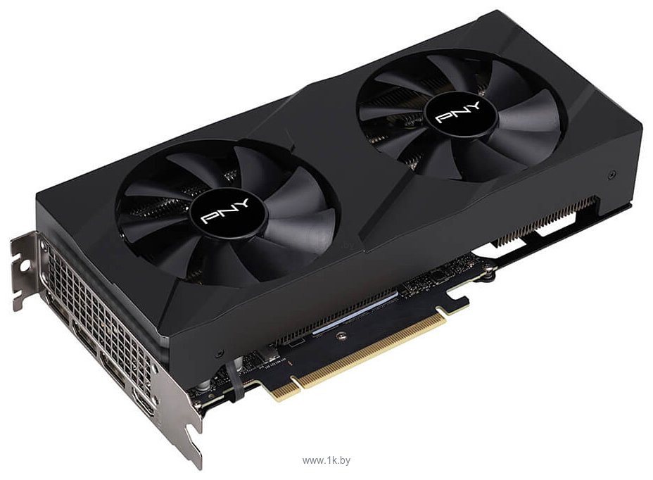 Фотографии PNY GeForce RTX 3060 Ti 8GB Verto Dual Fan LHR (VCG3061T8LDFBPB1)