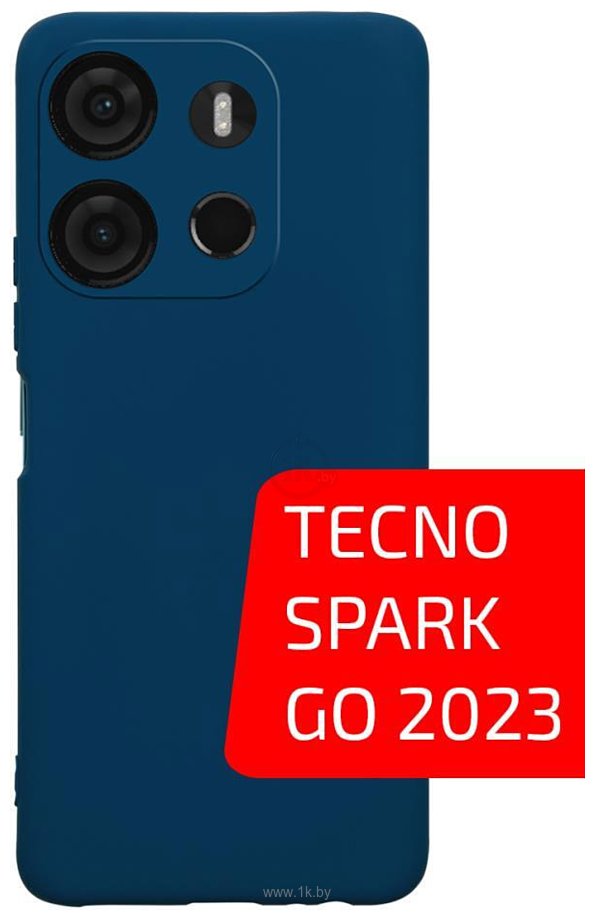 Фотографии Akami Matt TPU для TECNO Spark Go 2023 (синий)