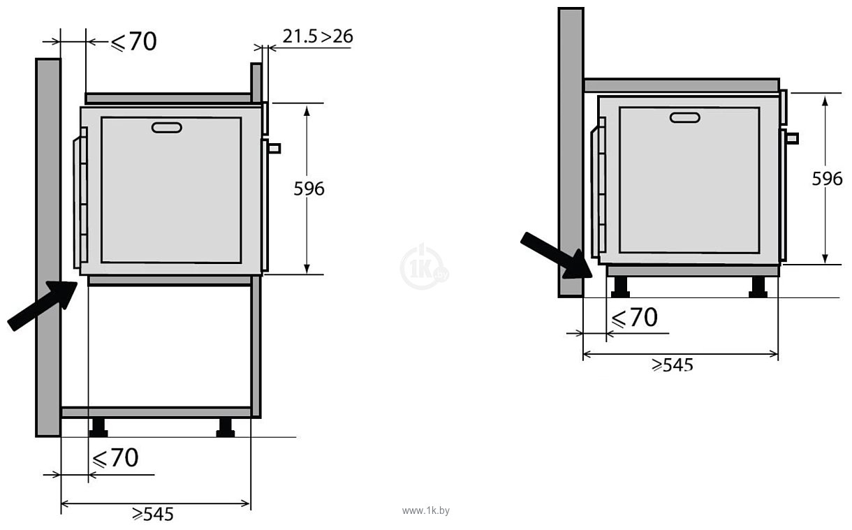 Фотографии Brandt BOP7544LX