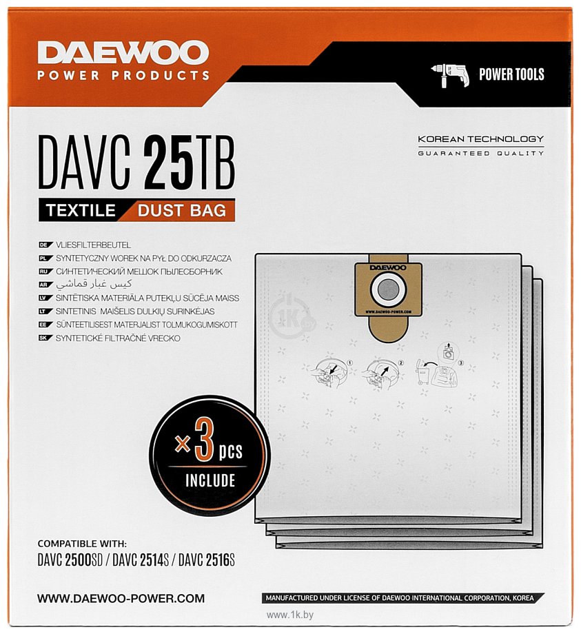 Фотографии Daewoo Power DAVC 25TB