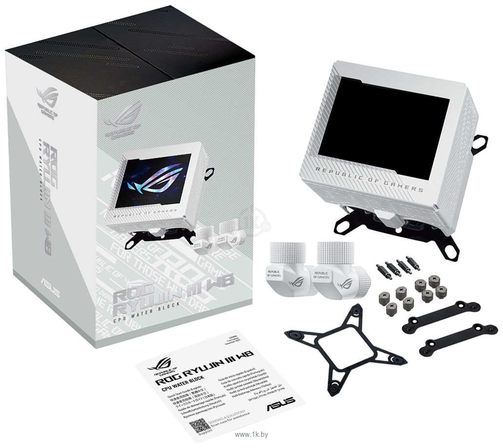 Фотографии ASUS ROG Ryujin III WB White Edition