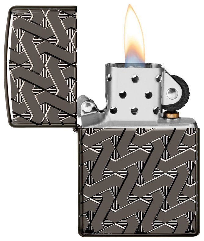 Фотографии Zippo Black Ice 49173