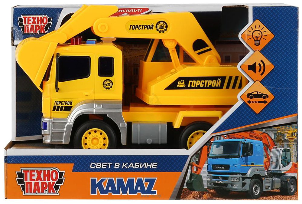 Фотографии Технопарк KAMAZ KAM-17PL-DIG