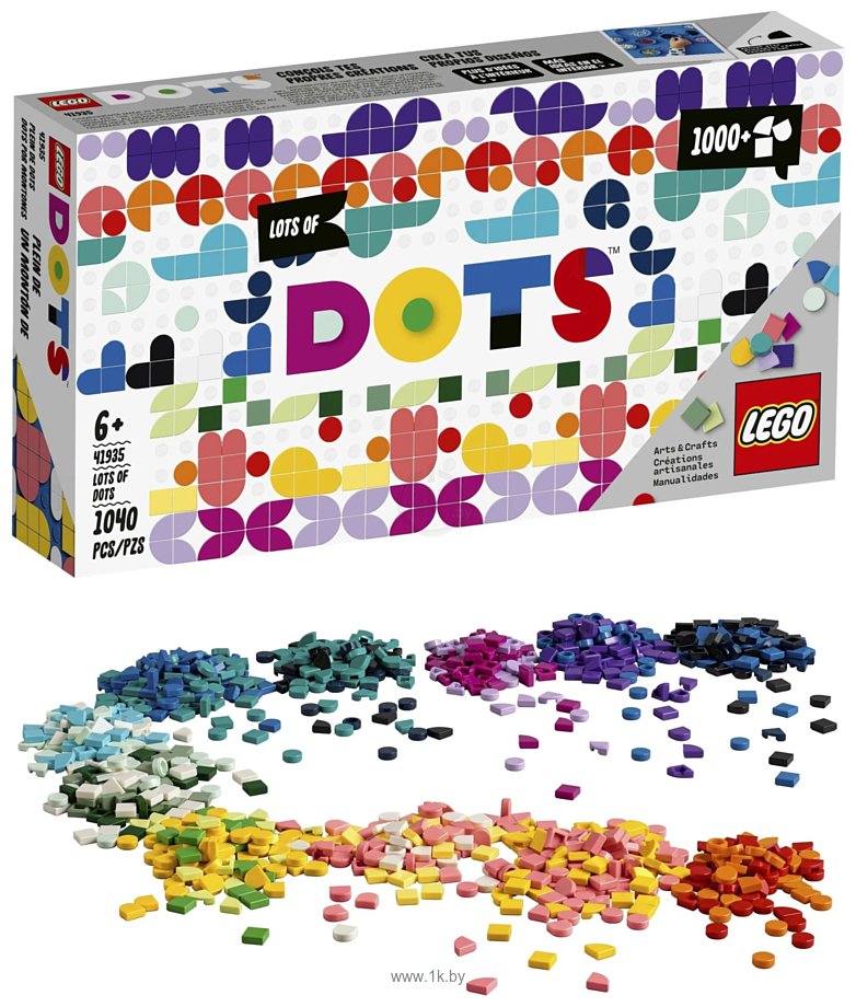 Фотографии LEGO DOTS 41935 Большой набор тайлов