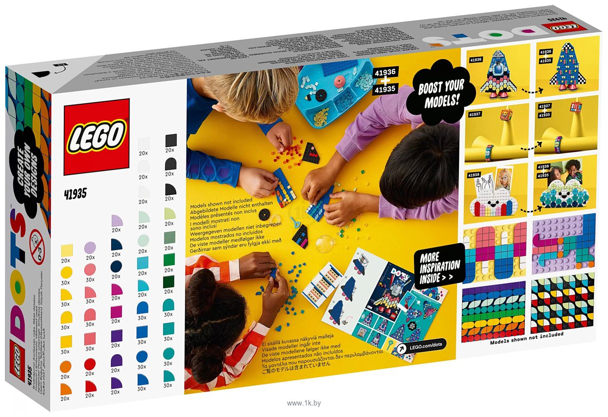 Фотографии LEGO DOTS 41935 Большой набор тайлов