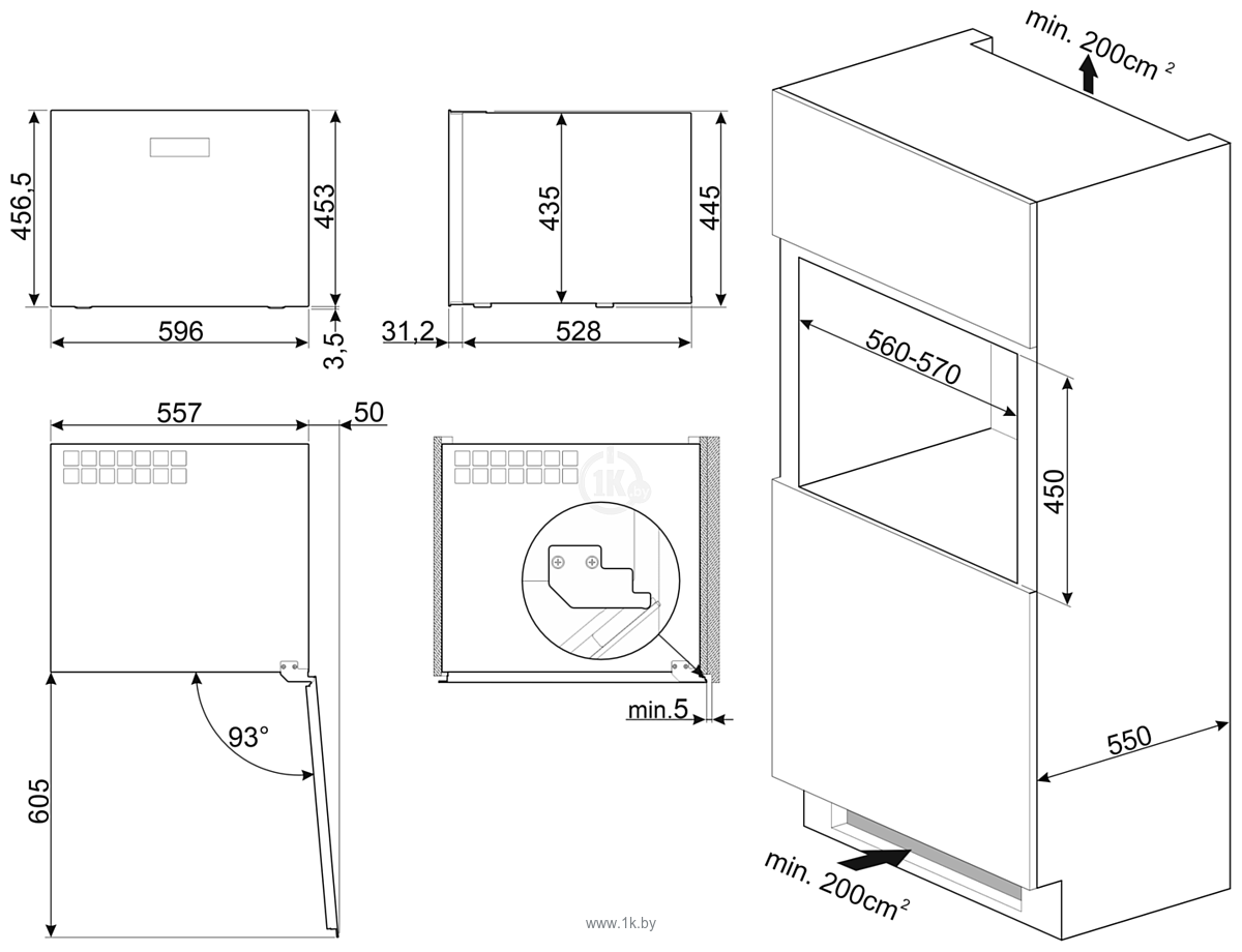 Фотографии Smeg CVI621NR3