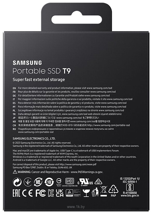 Фотографии Samsung T9 2TB (черный)