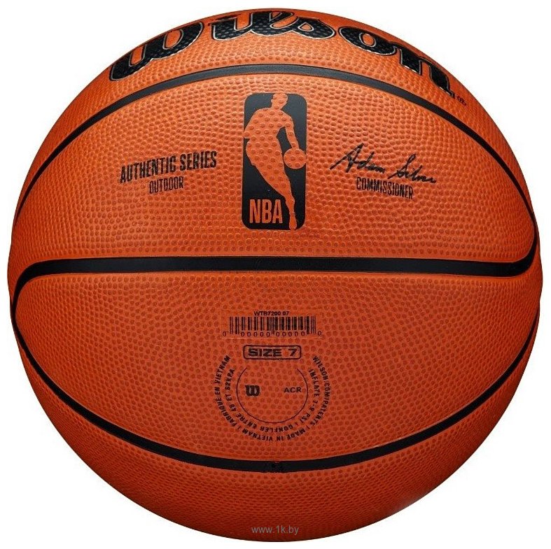 Фотографии Wilson NBA Authentic Series Outdoor (5 размер)