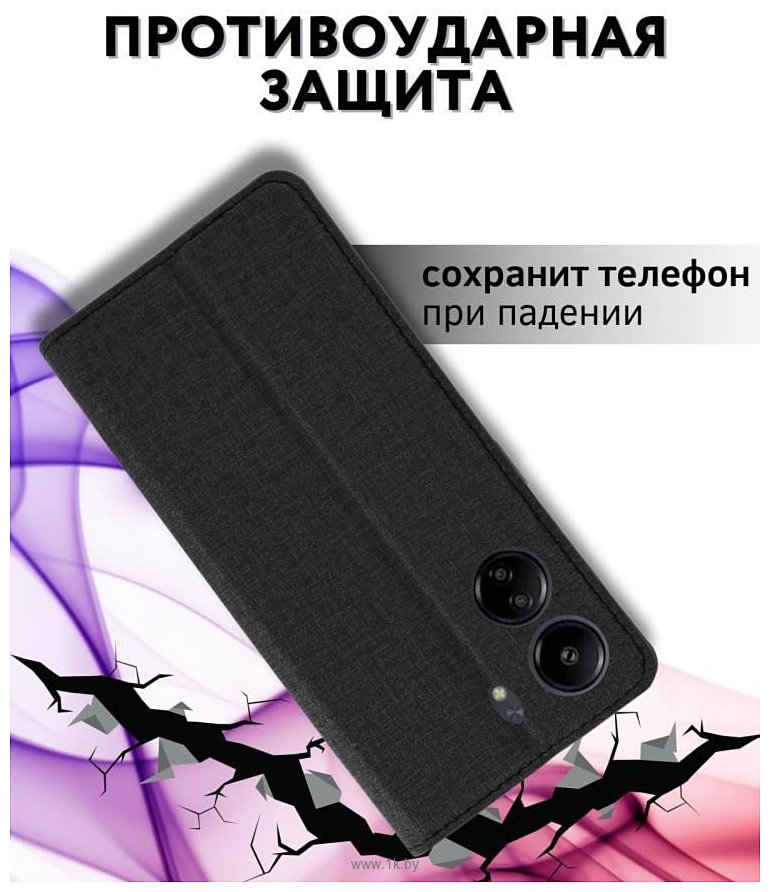 Фотографии Bingo Book для Xiaomi Redmi 13C/Poco C65 (черный)