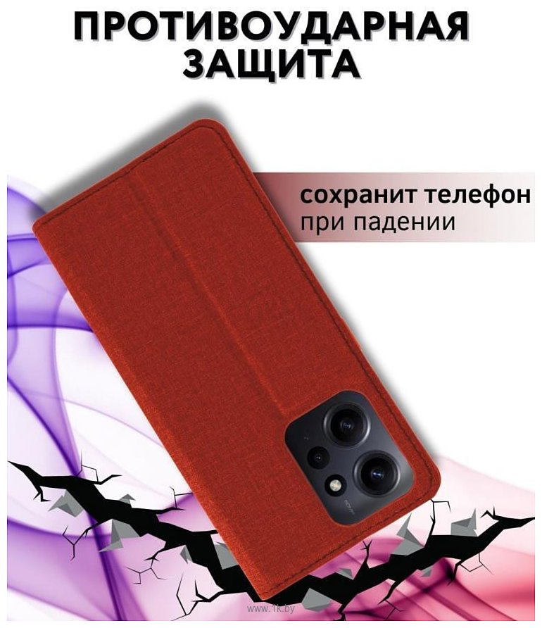 Фотографии Bingo Book для Xiaomi Redmi Note 12 4G (красный)