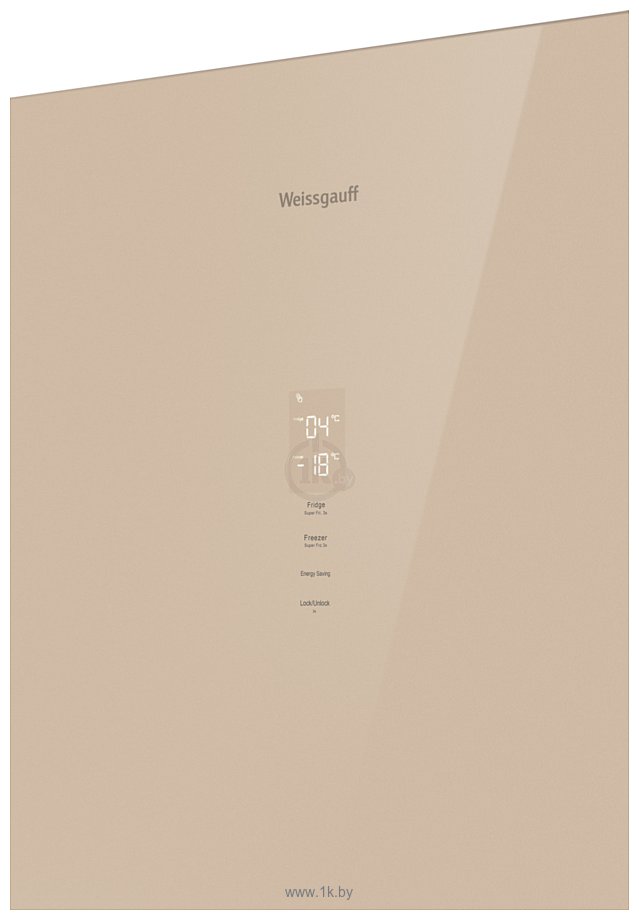 Фотографии Weissgauff WRK 195 D Full NoFrost Beige Glass