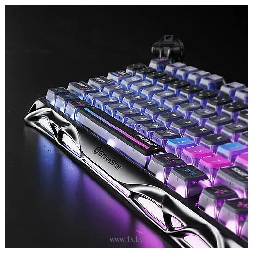 Фотографии Gravastar Mercury K1 Pro Special Edition Cyberpunk GravaStar x Kailh Speedy Mint
