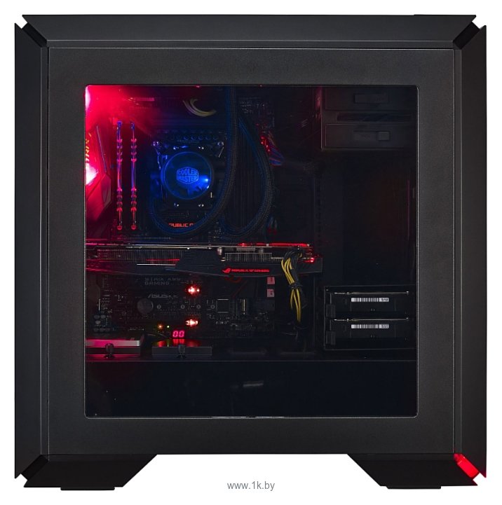 Фотографии Cooler Master MasterCase 6 Pro MCY-C6P2-KW5N-01 Black/red