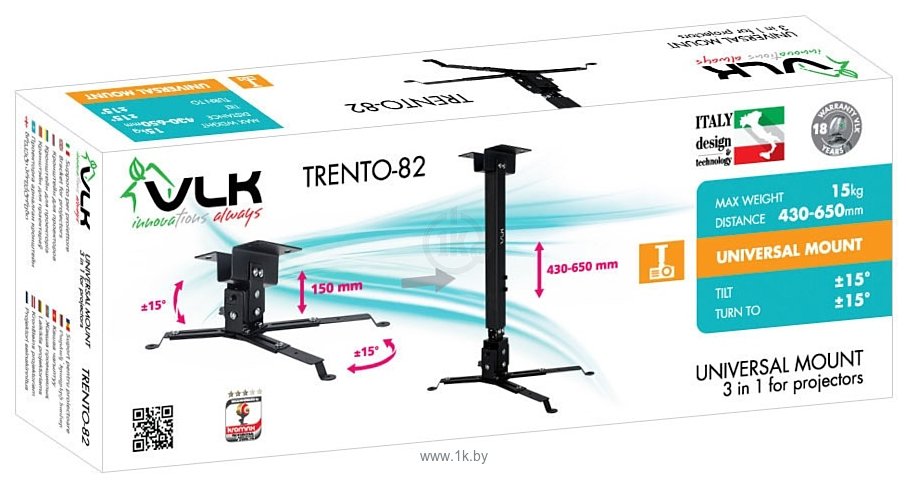 Фотографии VLK TRENTO-82 (черный)