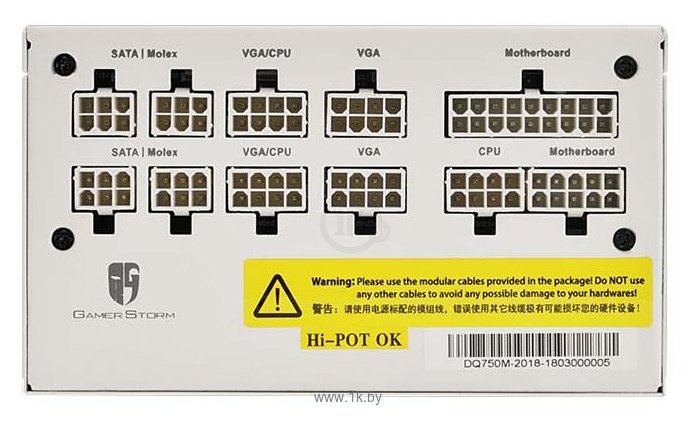 Фотографии GamerStorm DQ750-M 750W