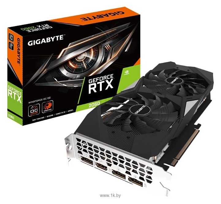 Фотографии GIGABYTE GeForce RTX 2060 WINDFORCE OC rev. 2.0