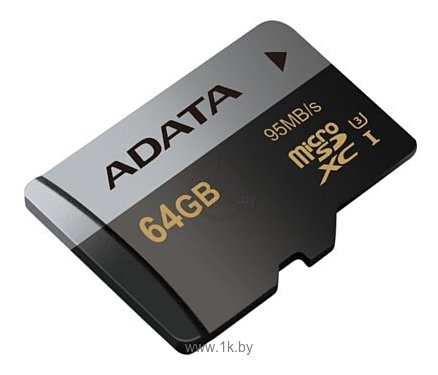 Фотографии ADATA Premier Pro microSDXC Class 10 UHS-I U3 64GB + SD adapter