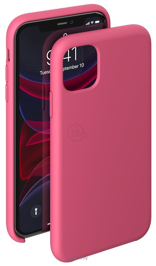 Фотографии Deppa Liquid Silicone Case для Apple iPhone 11 (розовый)