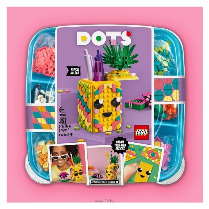 Фотографии LEGO DOTS 41906 Подставка для карандашей Ананас