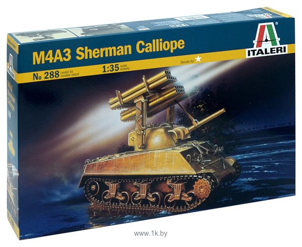 Фотографии Italeri 288 M4A3 Sherman Calliope