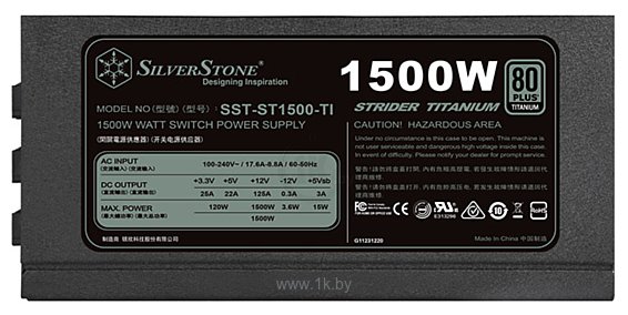 Фотографии SilverStone ST1500-TI v2.0