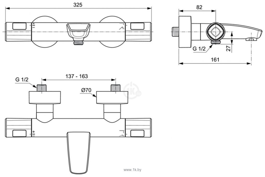 Фотографии Ideal Standard Ceratherm A7238AA