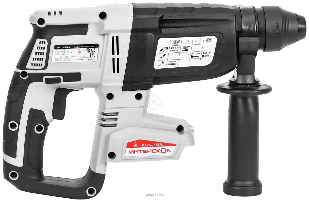 Фотографии Интерскол ПА-26/18ВM (без АКБ, кейс)