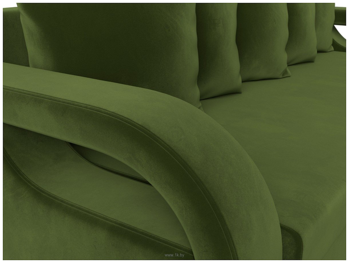 Фотографии Лига диванов Лига-010 117358 (микровельвет зеленый)