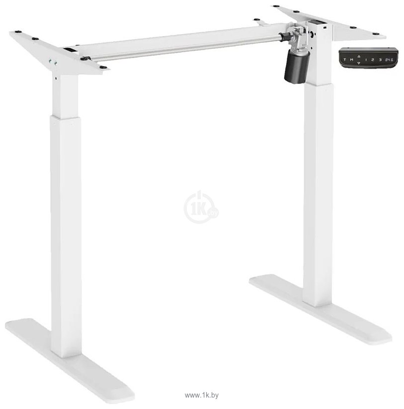 Фотографии ErgoSmart Electric Desk Prime 1380х800х18 мм (альпийский белый/белый)