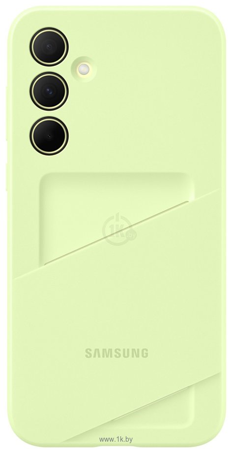Фотографии Samsung Card Slot Case Galaxy A35 (лаймовый)