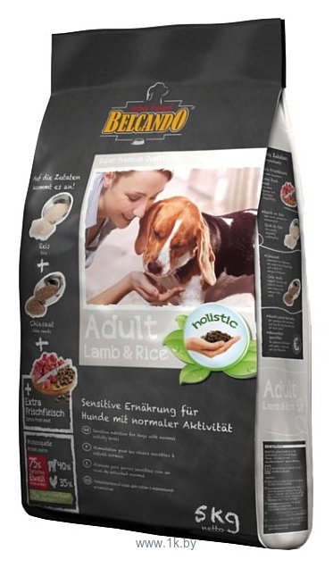 Фотографии Belcando Adult Lamb & Rice для привередливых собак с нормальным уровнем активности (5 кг)