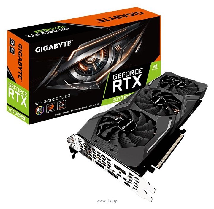 Фотографии GIGABYTE GeForce RTX 2070 SUPER WINDFORCE OC (GV-N207SWF3OC-8GC)