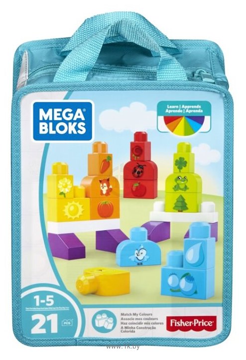Фотографии Mega Bloks First Builders DHX33 Изучаем цвета