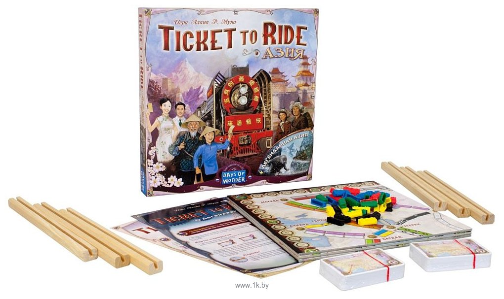 Фотографии Мир Хобби Ticket to Ride Азия