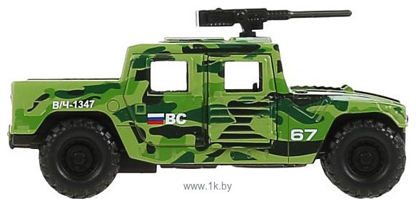 Фотографии Технопарк Армейский Внедорожник HUMVEPICKUP-12MIL-GN