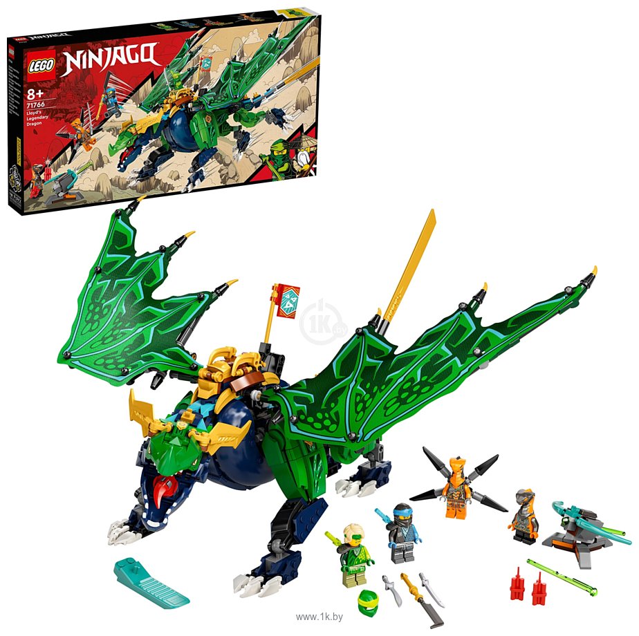 Фотографии LEGO Ninjago 71766 Легендарный дракон Ллойда