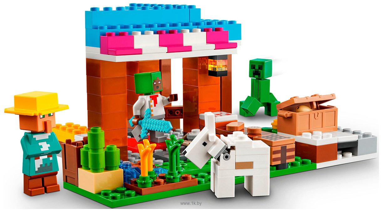 Фотографии LEGO Minecraft 21184 Пекарня