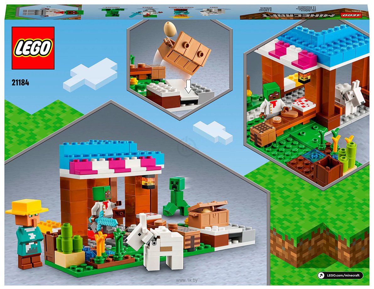 Фотографии LEGO Minecraft 21184 Пекарня