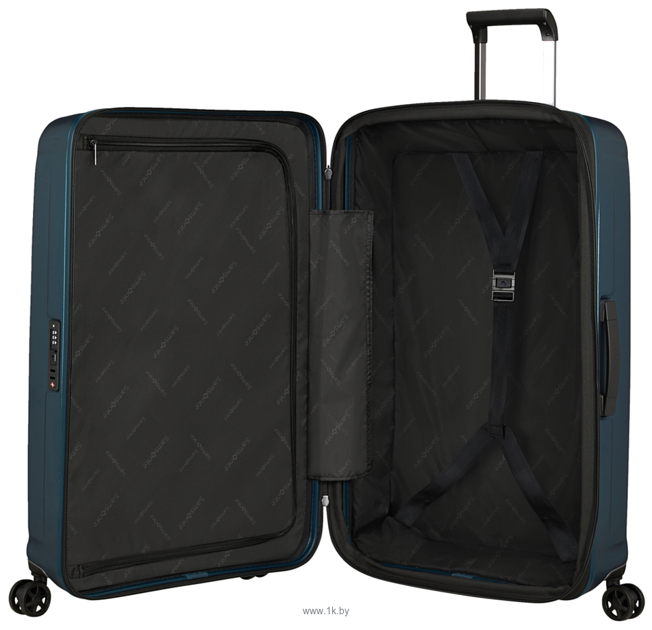 Фотографии Samsonite Nuon Matt Petrol Blue 81 см