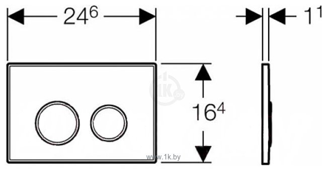 Фотографии Geberit Sigma 20 980.015.KL.1