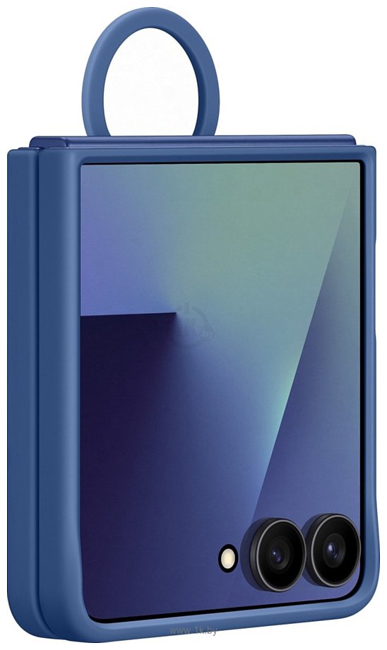 Фотографии Samsung Ring Case для Samsung Galaxy Z Flip7 (синий) Фотографии Samsung Ring Case для Samsung Galaxy Z Flip7 (синий)