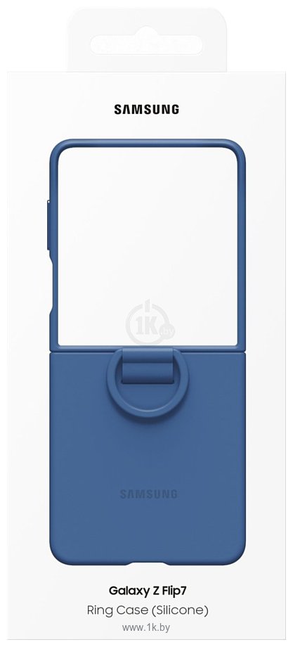 Фотографии Samsung Ring Case для Samsung Galaxy Z Flip7 (синий) Фотографии Samsung Ring Case для Samsung Galaxy Z Flip7 (синий)