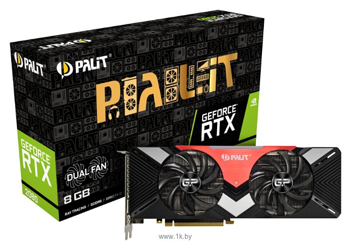 Фотографии Palit GeForce RTX 2080 Dual (NE62080020P2-180A)