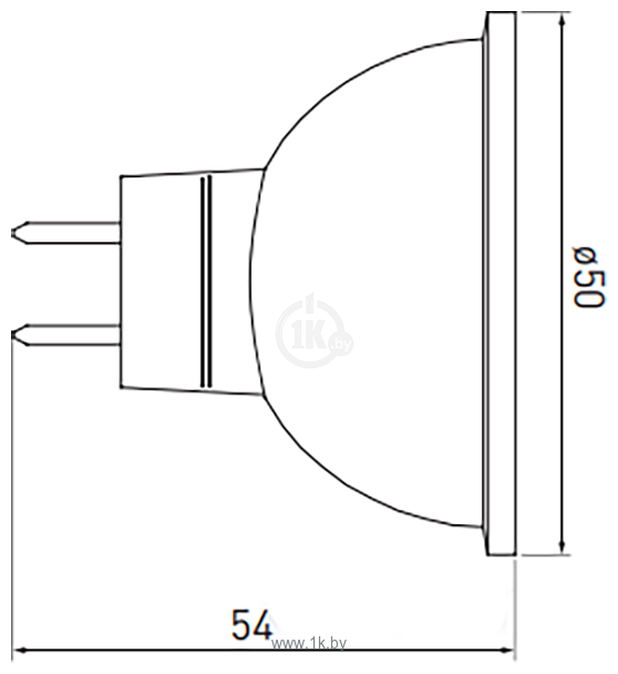 Фотографии GTV MR16 GU5.3 6 Вт 3000 К (LD-SM6016-30-E)