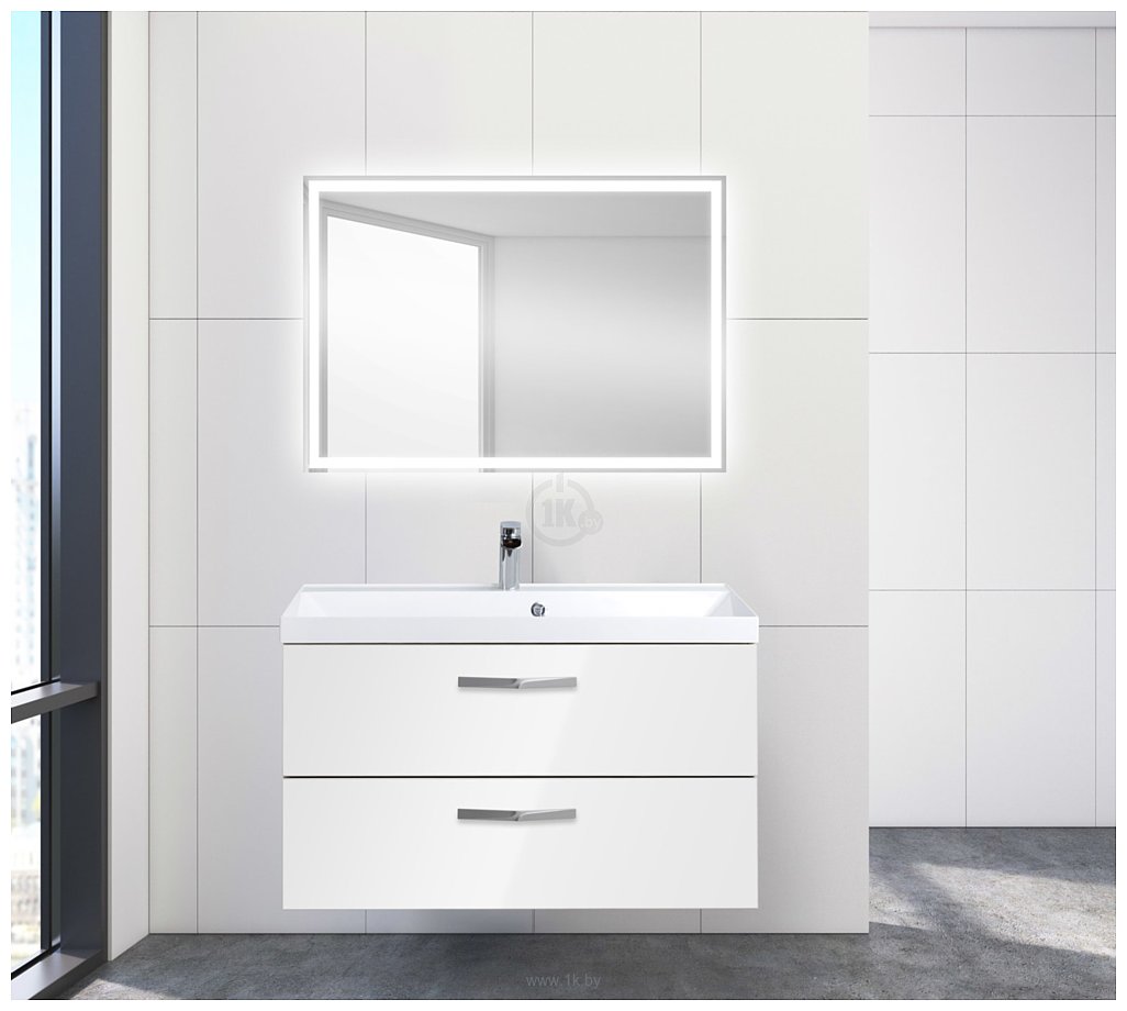 Фотографии BelBagno Aurora-900-2C-SO-BL (bianco lucido)