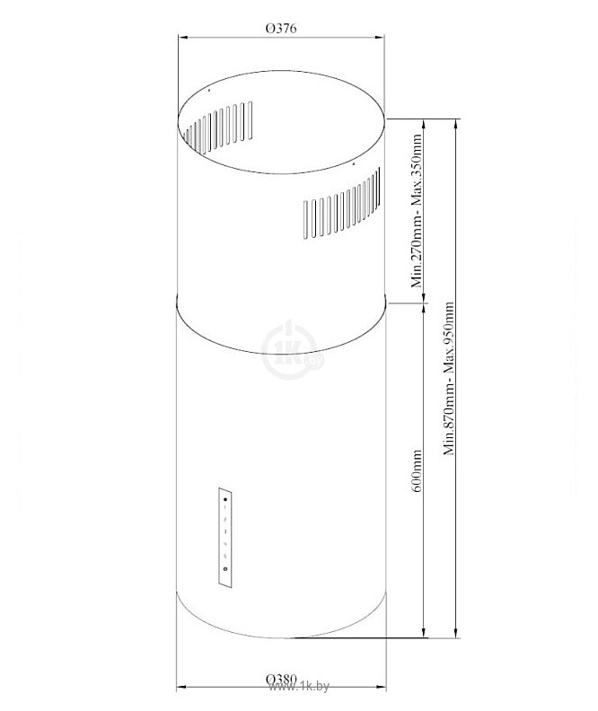 Фотографии Korting KHA 39970 W Cylinder