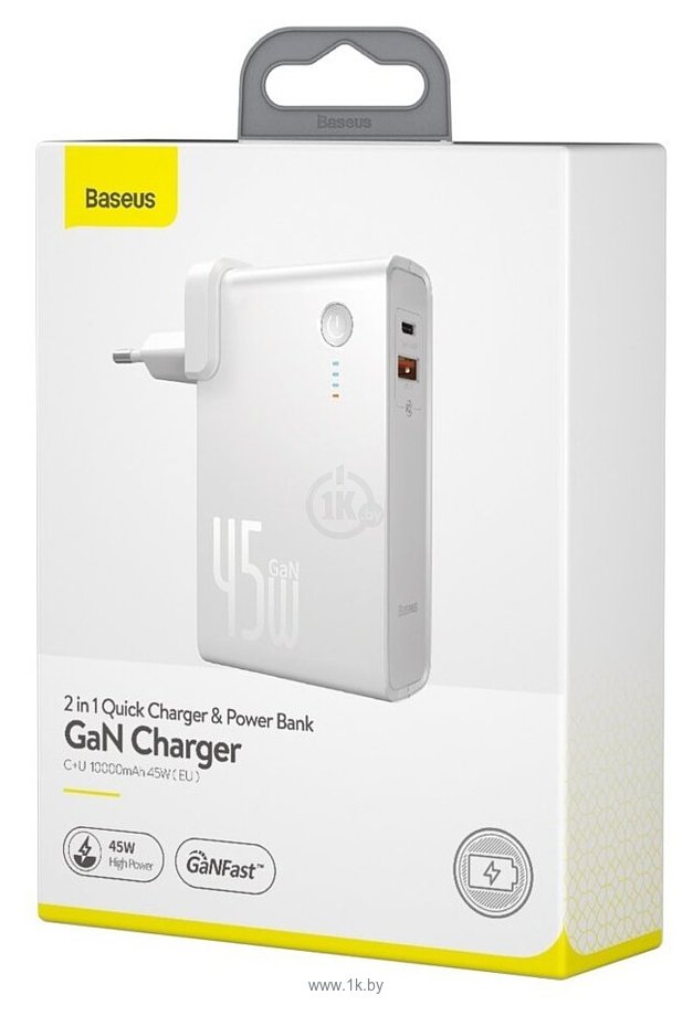 Фотографии Baseus GaN Charger C+U 10000 mAh (PPNLD-C01/PPNLD-C02)