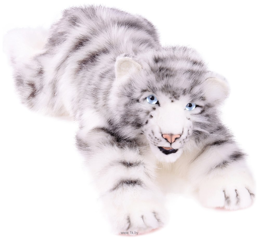 Фотографии Hansa Сreation Детеныш белого тигра лежащий 4675 (54 см)