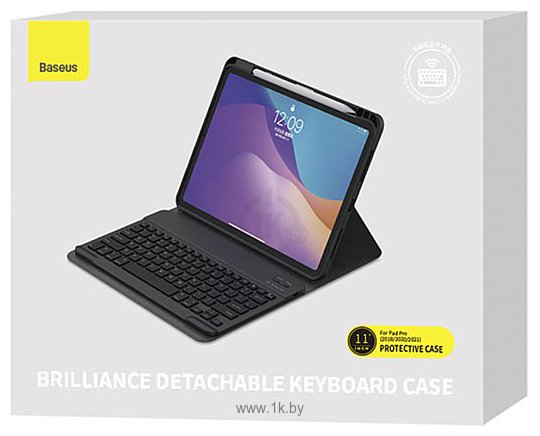 Фотографии Baseus Brilliance Detachable Keyboard для Apple iPad Pro 11 (серый)