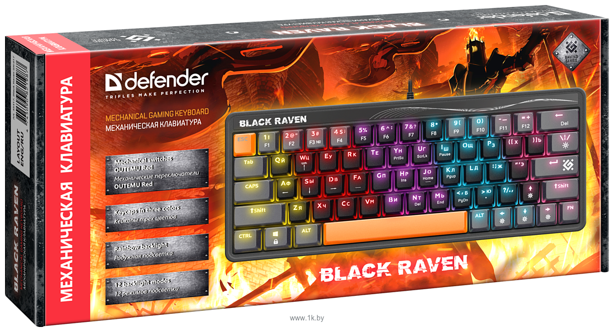 Фотографии Defender black Raven GK-417 45417